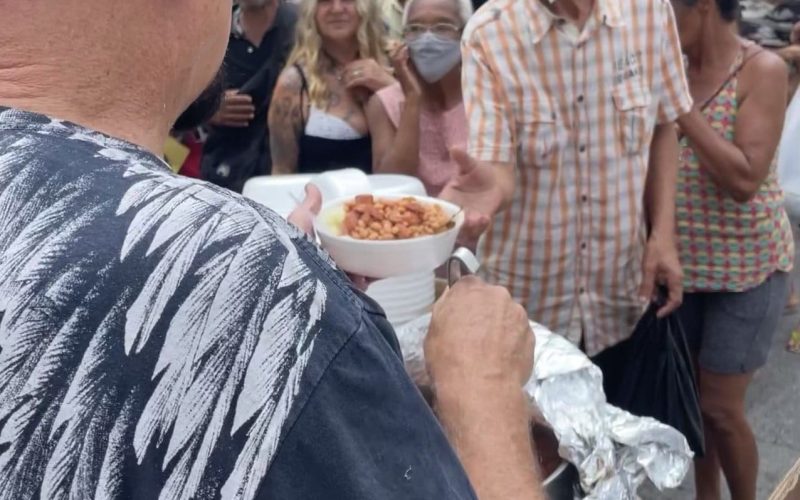 Michael Woroniecki On the Street Feeding The Poor