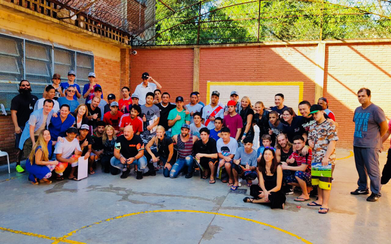 Michael Woroniecki With Trouble Youth Group