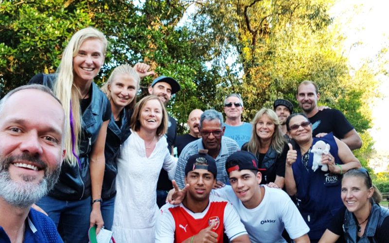 michael woroniecki with youth group